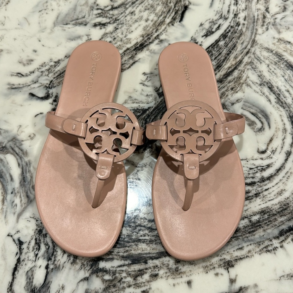 Tory Burch Nude Miller Sandals